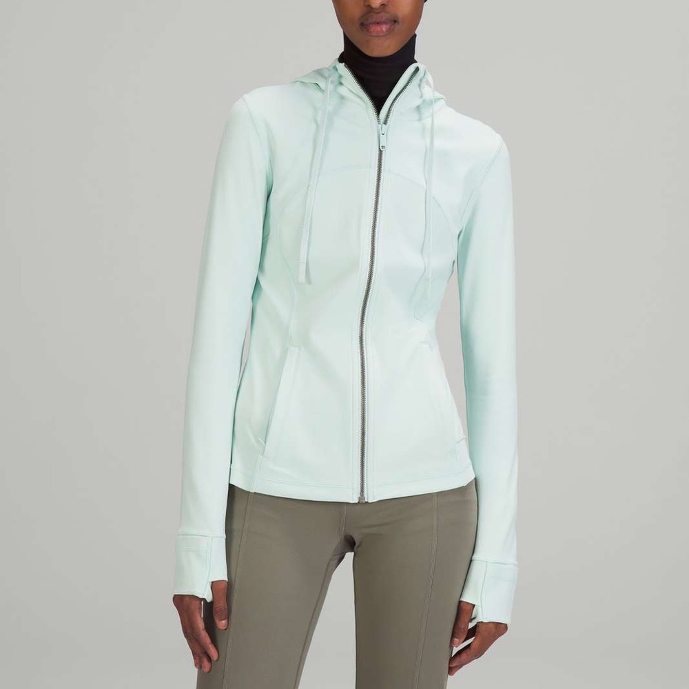 Lululemon hooded define jacket nulu delicate mint